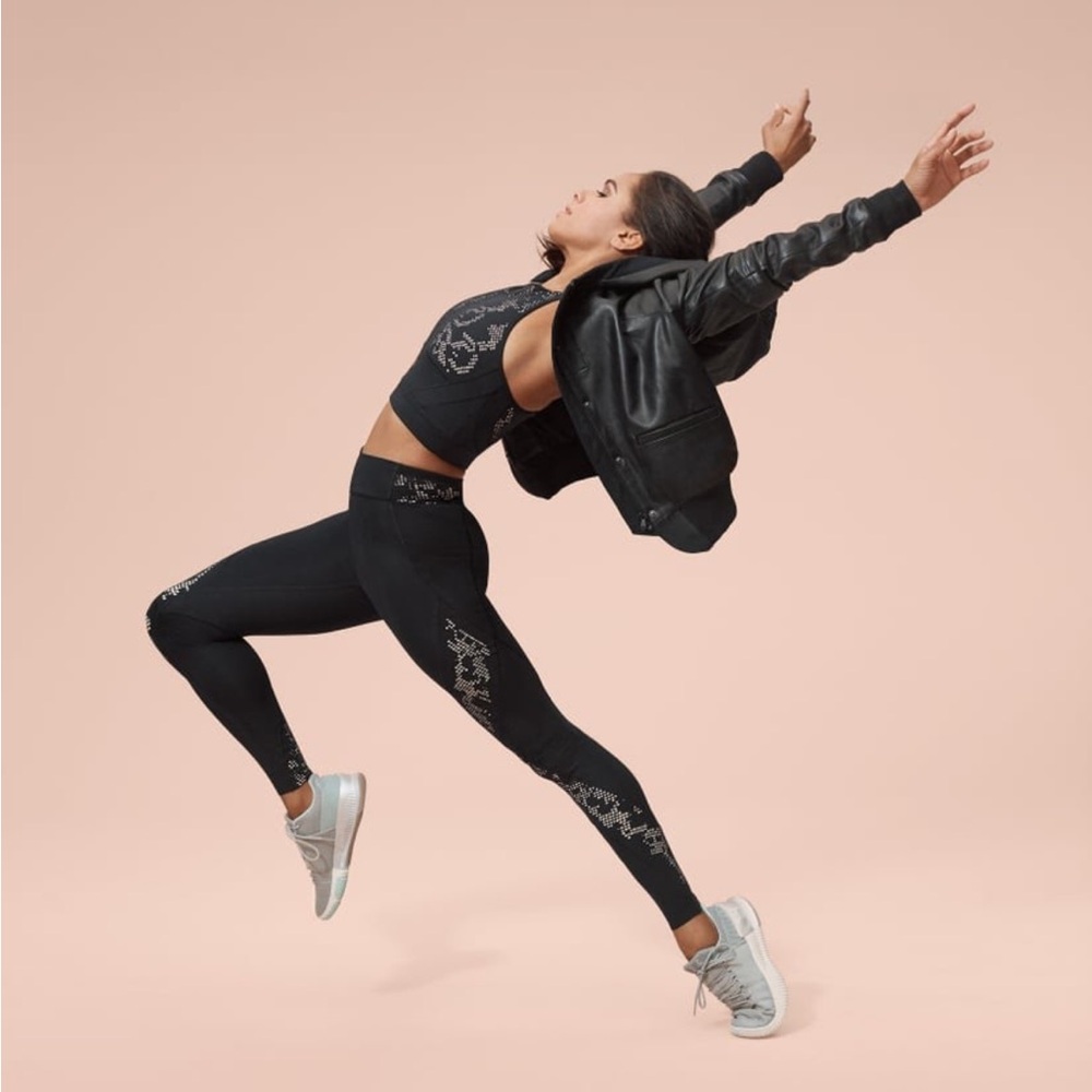 Under Armour x Misty Copeland 2 PIECE SET longline sports bra & leggings